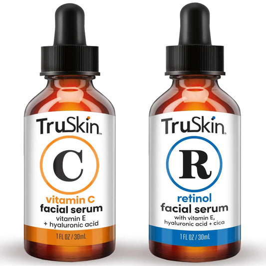 ✨ TruSkin Vitamin C + Retinol Serum Duo